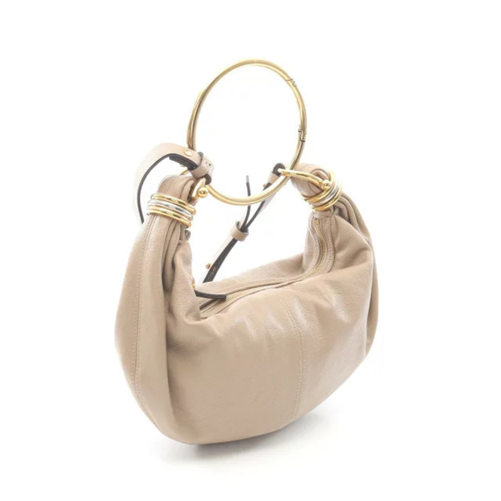 Chloe Brown BRACELET Handbag Bag HOBO Leather